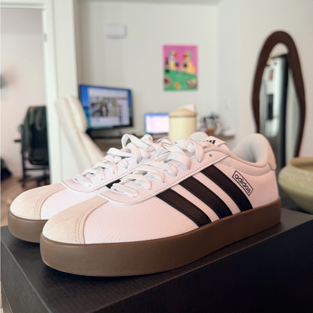 Adidas White Sneakers VL Court 3.0